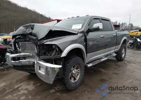2012 Ram 2500 Laramie z USA, uszkodzony, nr VIN 3C6UD5FL8CG327029